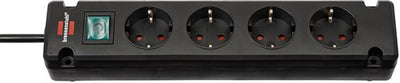 Brennenstuhl Brennenstuhl Bremounta Socket 4 fois 1,5 m câble noir