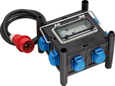 Distributeur de courant compact en caoutchouc Brennerstuhl avec disjoncteur automatique certifié - 1153690600