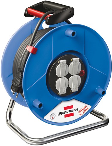 Brennerstuhl garant export enrouleur de câble 25m h05vv-f 3g1.5 - 1215056