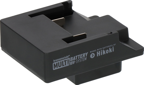 Adaptateur hikoki Brennerstuhl pour projecteurs de chantier à LED dans le système ® multi batterie 18v - 1172640081