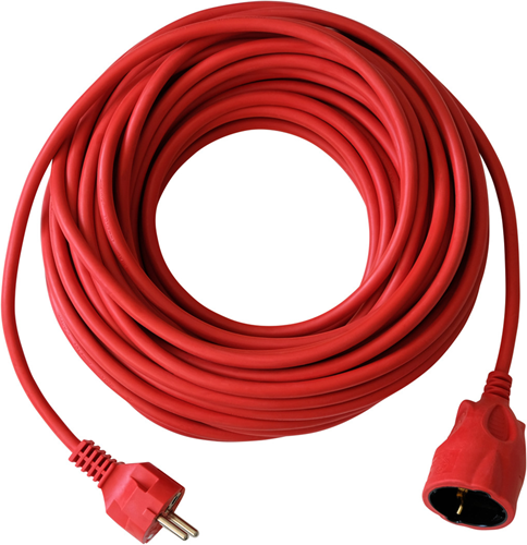 Brennerstuhl câble plastique rouge 20m h05vv-f 3g1.5 - 1162040