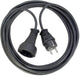 Rallonge plastique qualité Brennerstuhl 2m noir h05vv-f 3g1.5 - 1165010015