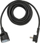 Rallonge en plastique de qualité Brennerstuhl avec fiche plate 5m h05vv-f3g1.5 noir - 1168980050