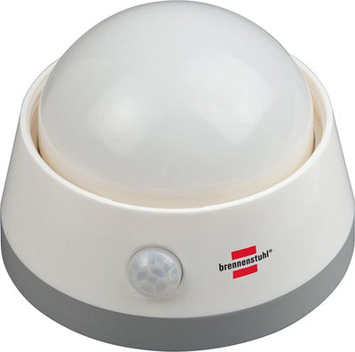 Brennerstuhl Veilleuse LED NLB 02 BS avec batterie avec détecteur de mouvement infrarouge et pressostat 2 LED 6 lm 3x AA (inclus) - 1173290