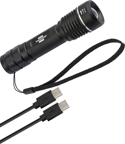 Lampe de poche LED à mise au point rechargeable luxpremium Brennerstuhl | tl 601 af | IP67 | 600lm | ip67 - 1178600402