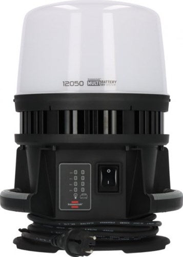 Batterie multiple Brennerstuhl | conduit | 360° | projecteurs de chantier hybrides | 12050mh | 12 000 lm | ip54 1173700003
