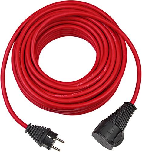 Brennerstuhl rallonge pour chantiers ip44 10m rouge h07rn-f 3g1.5 - 1167950