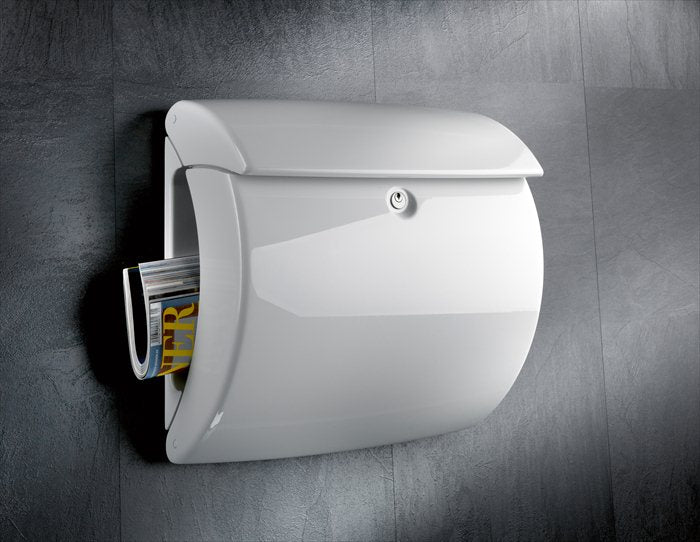 Boîte aux lettres Piano blanc