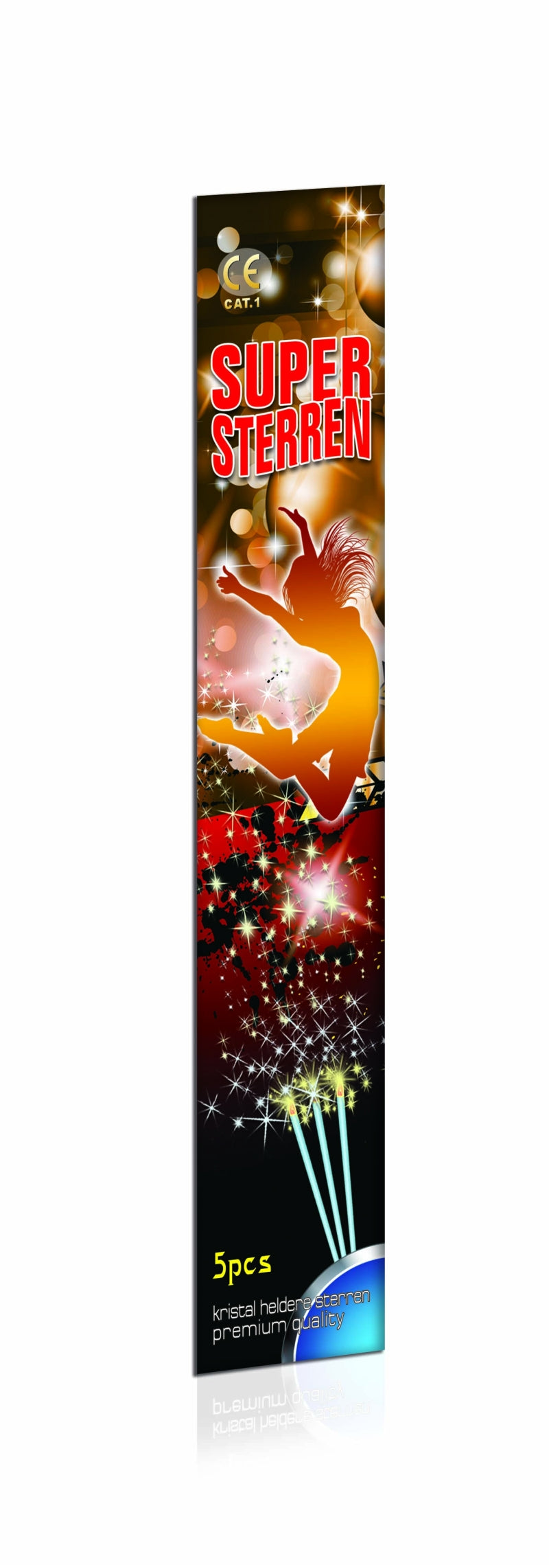 Diverses marques Broekhoff étoiles 25cm (5 pcs.)