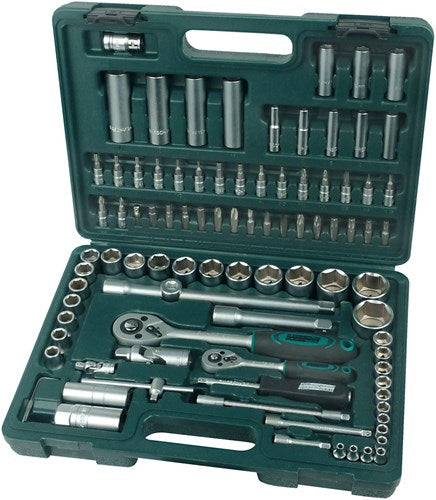 Brüder Mannesmann boîte à douilles 94 pièces 1 4+1 2 (hobby) - 98410