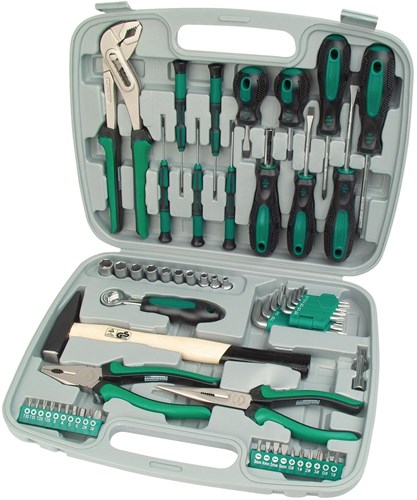 Brüder Mannesmann jeu d'outils 57 pièces (hobby) - 29057
