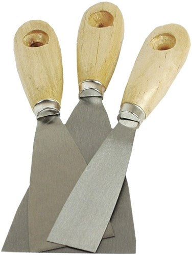 Brüder Mannesmann set de couteaux à mastic 3pcs 30 50 80 (hobby) - 611-3