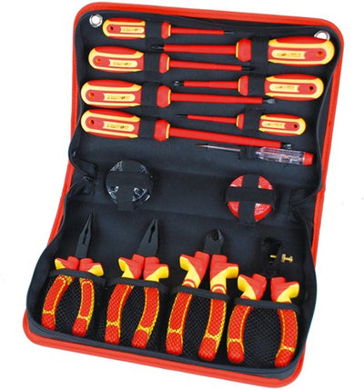 Brüder Mannesmann vde jeu d'outils 14 pièces (hobby) - 11214