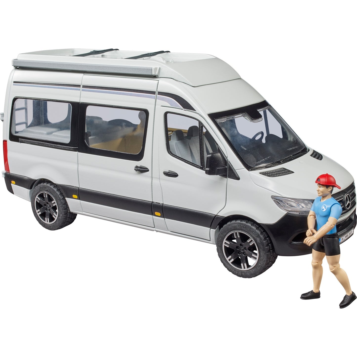 Bruder Mercedes Benz Sprinter Camper avec chauffeur