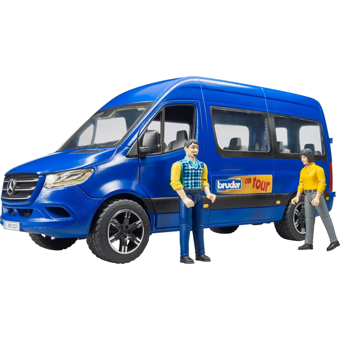 Bruder Mercedes-Benz Sprinter Transfert avec le directeur et