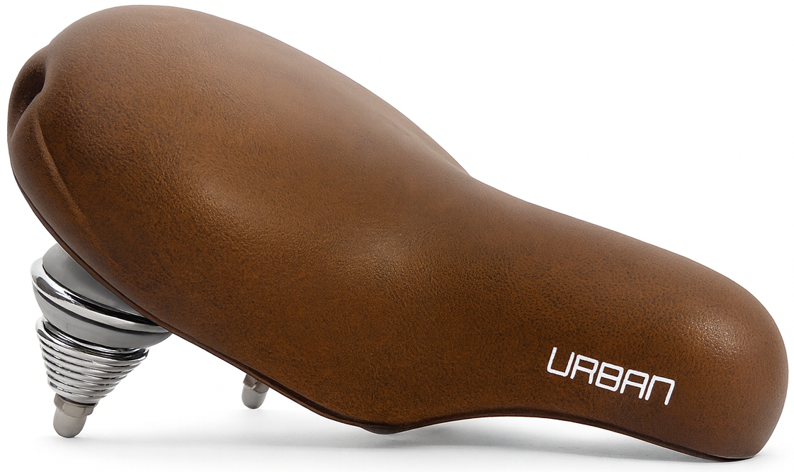 Bicycle Saddle Urban XL - Matt Dark Brown