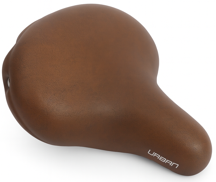 Bicycle Saddle Urban XL - Matt Dark Brown