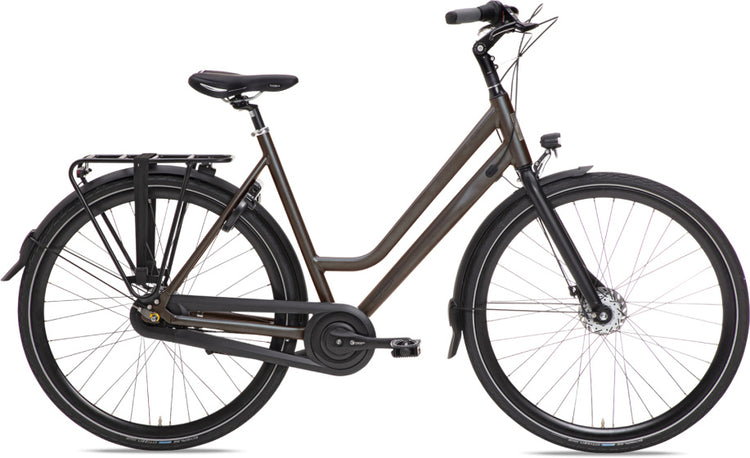 Cadre en aluminium BSP Voyager 28 pouces 50 cm dames 7V Rollerbrake Dark Brown