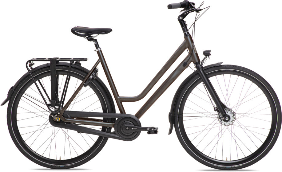 Cadre en aluminium BSP Voyager 28 pouces 56 cm dames 7V Rollerbrake Dark Brown