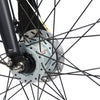 Cadre en aluminium BSP Voyager 28 pouces 56 cm dames 7V Rollerbrake Dark Brown