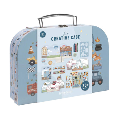 Valise couleur Little Dutch véhicules Jim