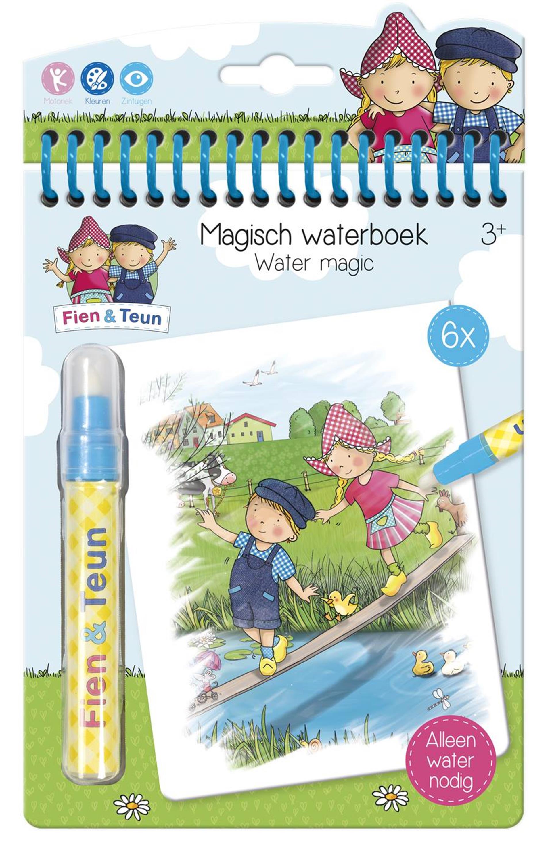 Bambolino fien teun livre de coloriage à l'eau - livre de coloriage magique réutilisable - coloriage jouets éducatifs pour tout-petits - à partir de 2 ans