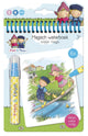 Bambolino fien teun livre de coloriage à l'eau - livre de coloriage magique réutilisable - coloriage jouets éducatifs pour tout-petits - à partir de 2 ans