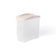 Boîte à saupoudrer pour magasin quotidien - 1200 ml - Boîte à saupoudrer compacte - Récipient hermétique pour aliments frais - Bocaux de conservation empilables - Boîtes de conservation sans BPA - Distributeur de corn flakes