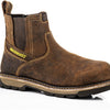 Buckbootz slip-on b1180 s3 | brun foncé | taille 47 - 5055138021996