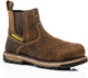 Buckbootz slip-on b1180 s3 | brun foncé | taille 47 - 5055138021996