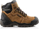 Chaussure de travail Buckbootz bsh009 haute s3 + kn | marron bsh009br | taille 43 - 00.176.033.43
