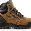 Chaussure de travail Buckbootz bsh009 haute s3 + kn | marron bsh009br | taille 47 - 00.176.033.47