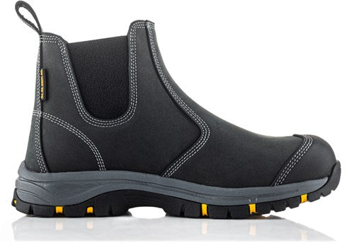 Buckbootz chaussure de travail Wizardz wizd2blk s3s | noir | taille 47 - 5055138024782