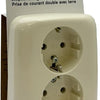 Busch Jaeger prise encastrable crème RA double - 4695010