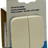Busch Jaeger série crème interrupteur + bascule - 4695030