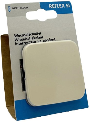 Inverseur crème Busch Jaeger + bascule - 4695020