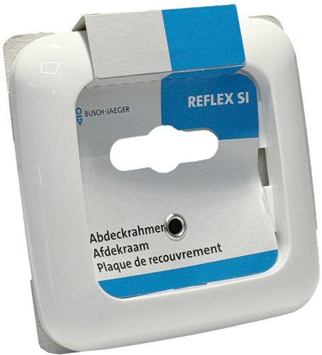 Cadre de couverture 1 pli blanc Busch Jaeger - 4695600