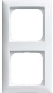 Cadre de couverture double blanc Busch Jaeger - 4694120