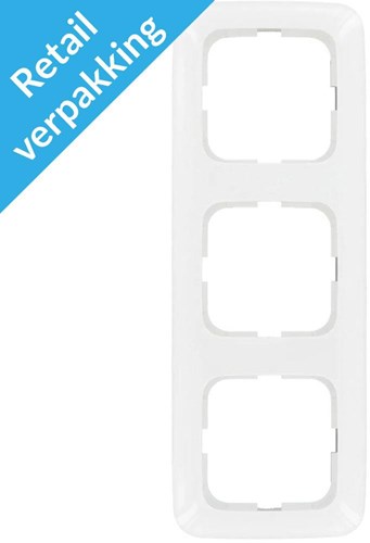 Cadre de couverture triple blanc Busch Jaeger - 4695620