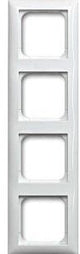 Cadre de couverture blanc à 4 volets Busch Jaeger - 4694140
