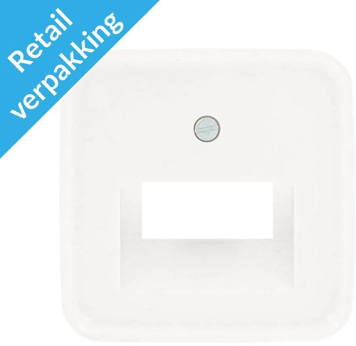 Busch Jaeger plaque de recouvrement blanche UTP double - 4695580