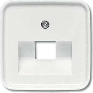 Busch Jaeger plaque de recouvrement blanche UTP simple - 4692187