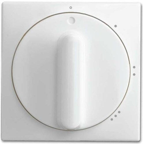 Plaque de recouvrement blanche Busch Jaeger pour interrupteur 3 voies - 4694095