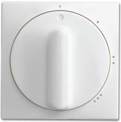 Plaque de recouvrement blanche Busch Jaeger pour interrupteur 3 voies - 4694095