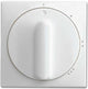 Plaque de recouvrement blanche Busch Jaeger pour interrupteur 3 voies - 4694095