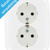 Busch Jaeger prise encastrable blanche RA double - 4695510