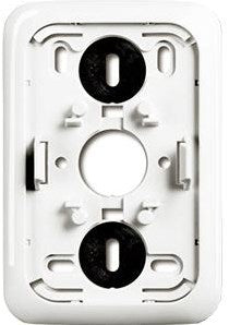 Busch Jaeger white mounting plate 2-way toilet - 4693250