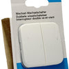 Inverseur + bascule Busch Jaeger blanc - 4695522