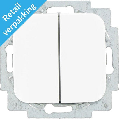 Inverseur + bascule Busch Jaeger blanc - 4695522