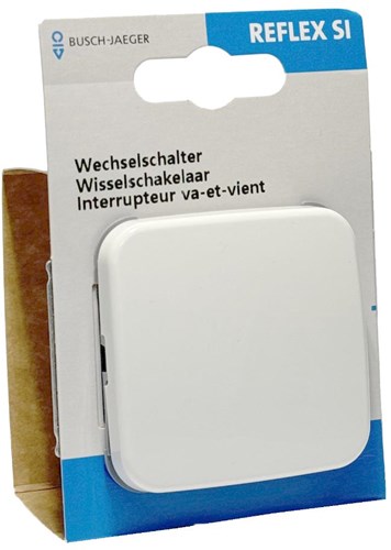 Inverseur + bascule Busch Jaeger blanc - 4695520